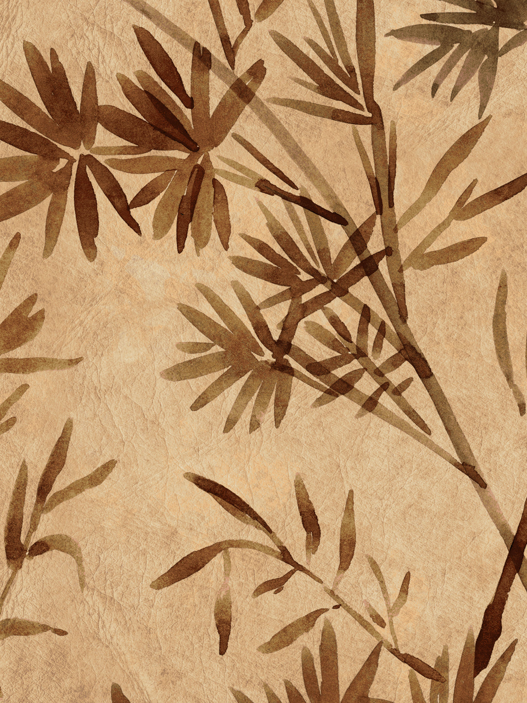 'Runaway Bamboo' Wallpaper by Flint Wood & Hicks - Tonal Terracotta