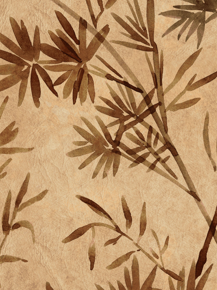 'Runaway Bamboo' Wallpaper by Flint Wood & Hicks - Tonal Terracotta