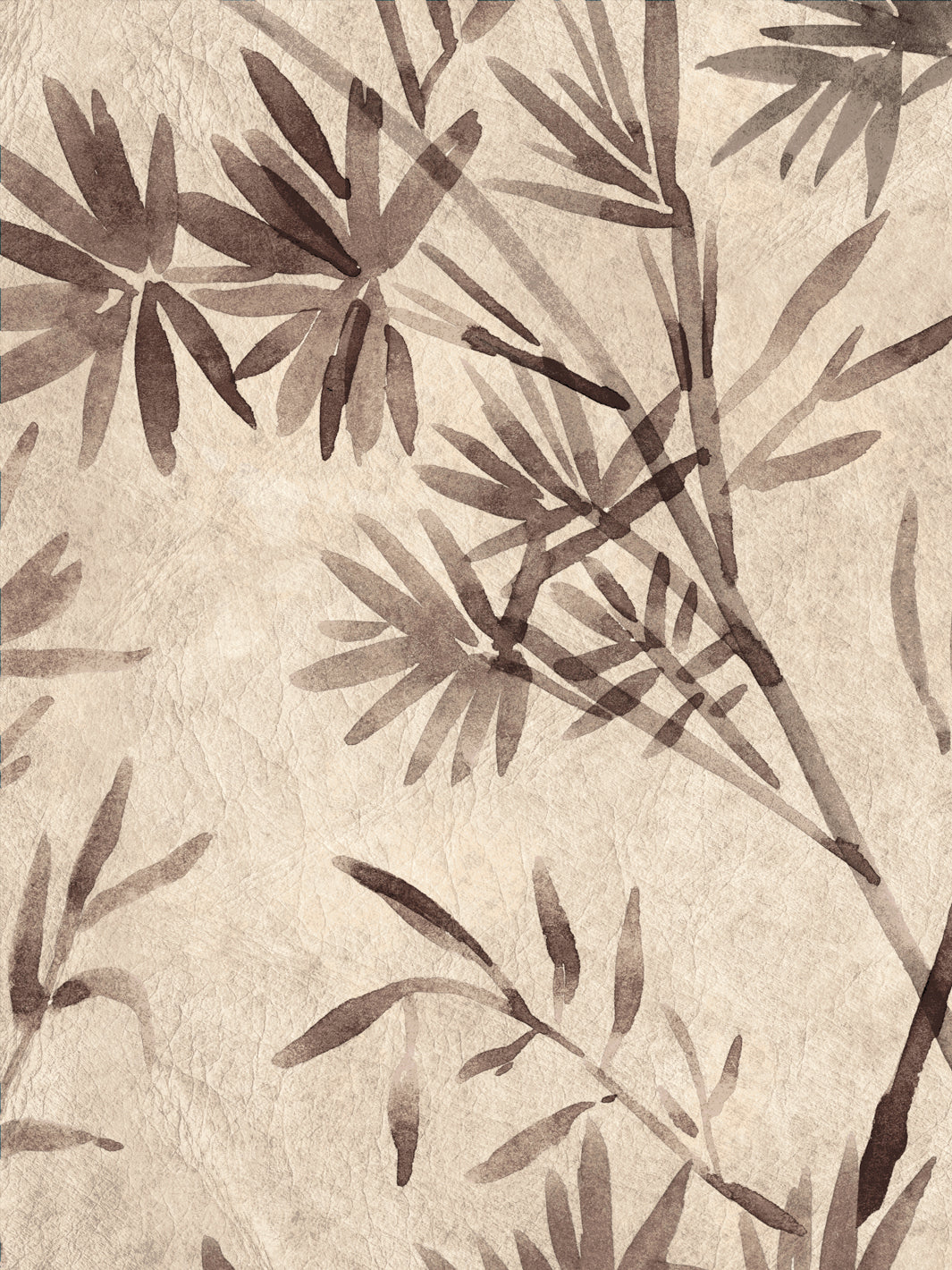 'Runaway Bamboo' Wallpaper by Flint Wood & Hicks - Vintage Brown