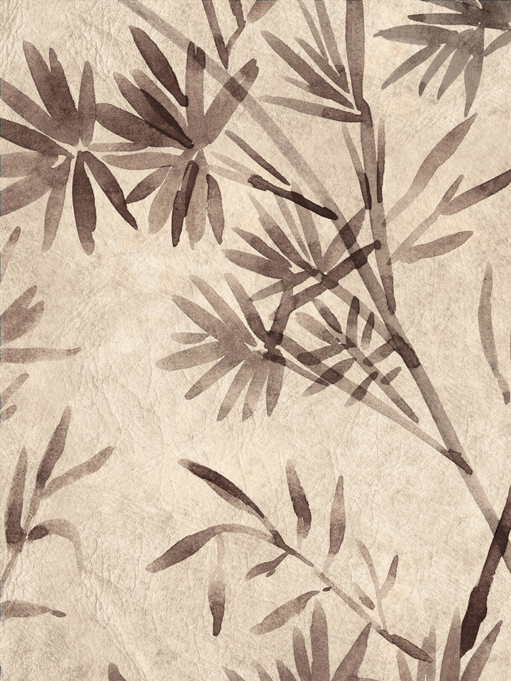 'Runaway Bamboo' Wallpaper by Flint Wood & Hicks - Vintage Brown