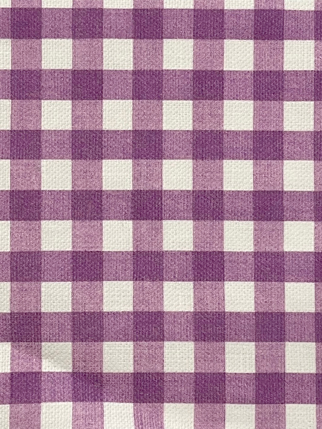 Gingham Check 8 mm Purple - YES Fabrics