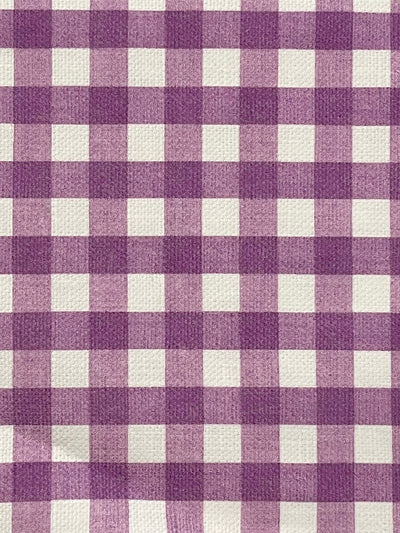 'Pixie Gingham' Linen Fabric by Sarah Jessica Parker - Concord