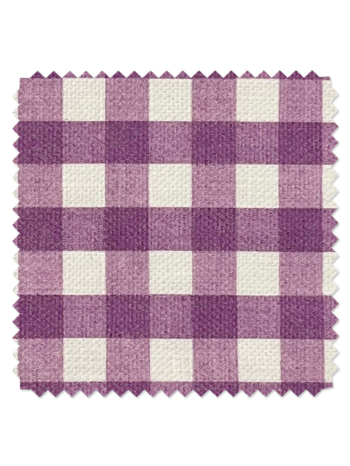 'Pixie Gingham' Linen Fabric by Sarah Jessica Parker - Concord