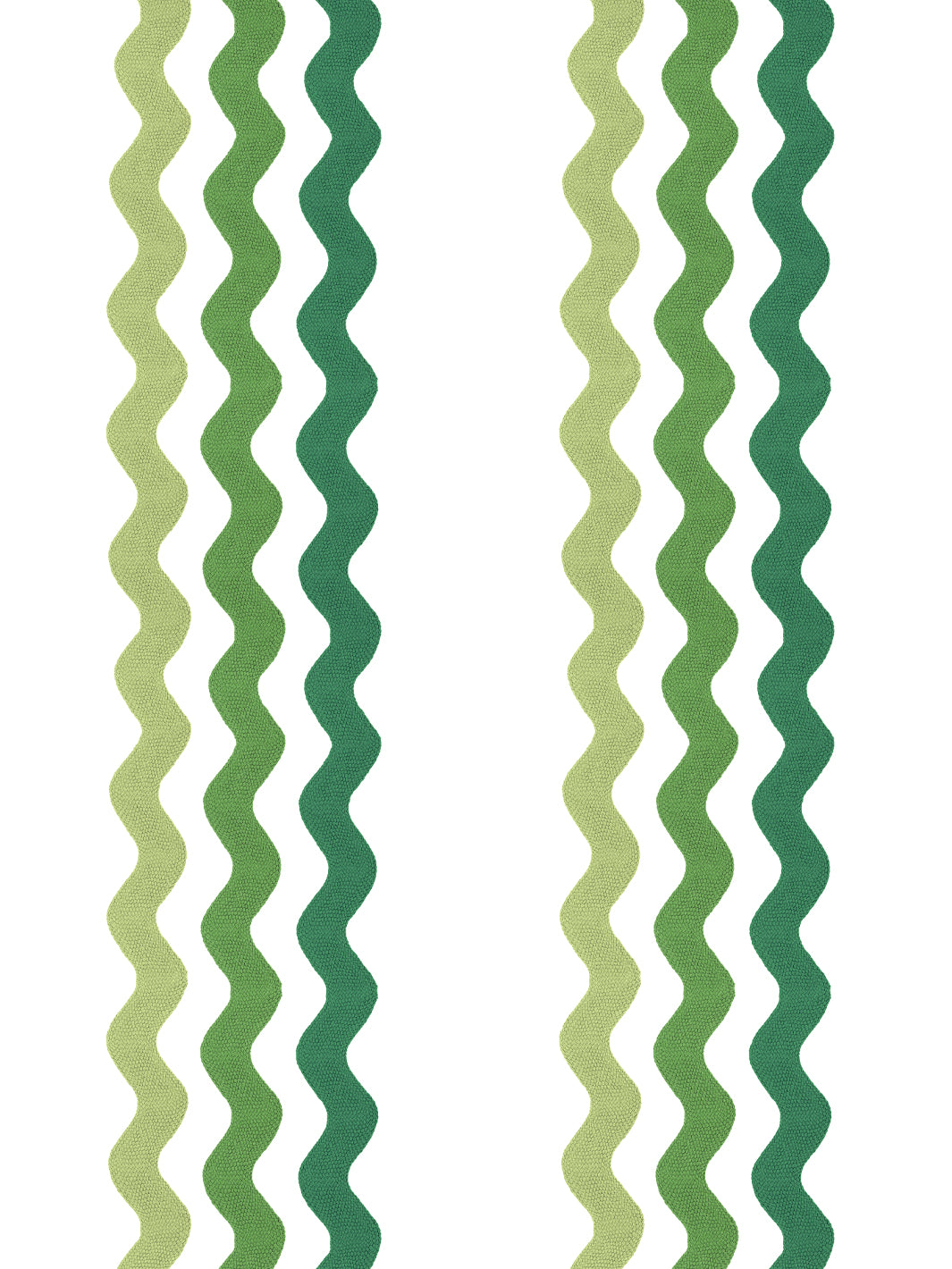 'Ric-Rac Bands' Wallpaper by Sarah Jessica Parker - Greens – Wallshoppe