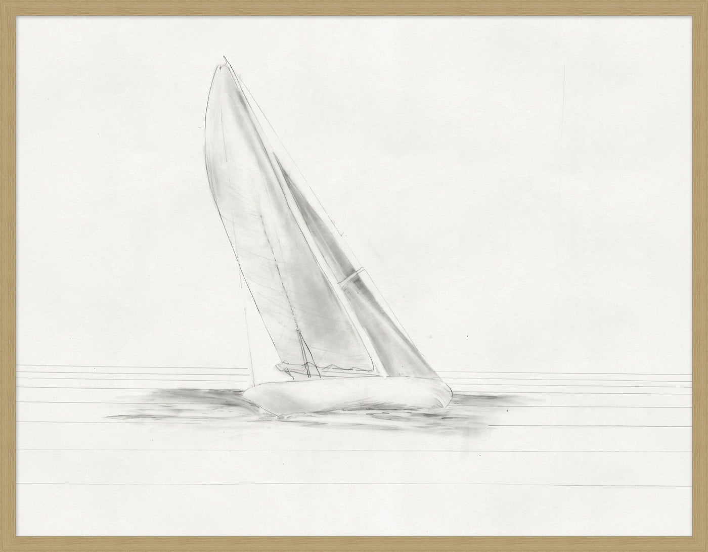 'Sailor Sketch 1' Framed Art by Nathan Turner