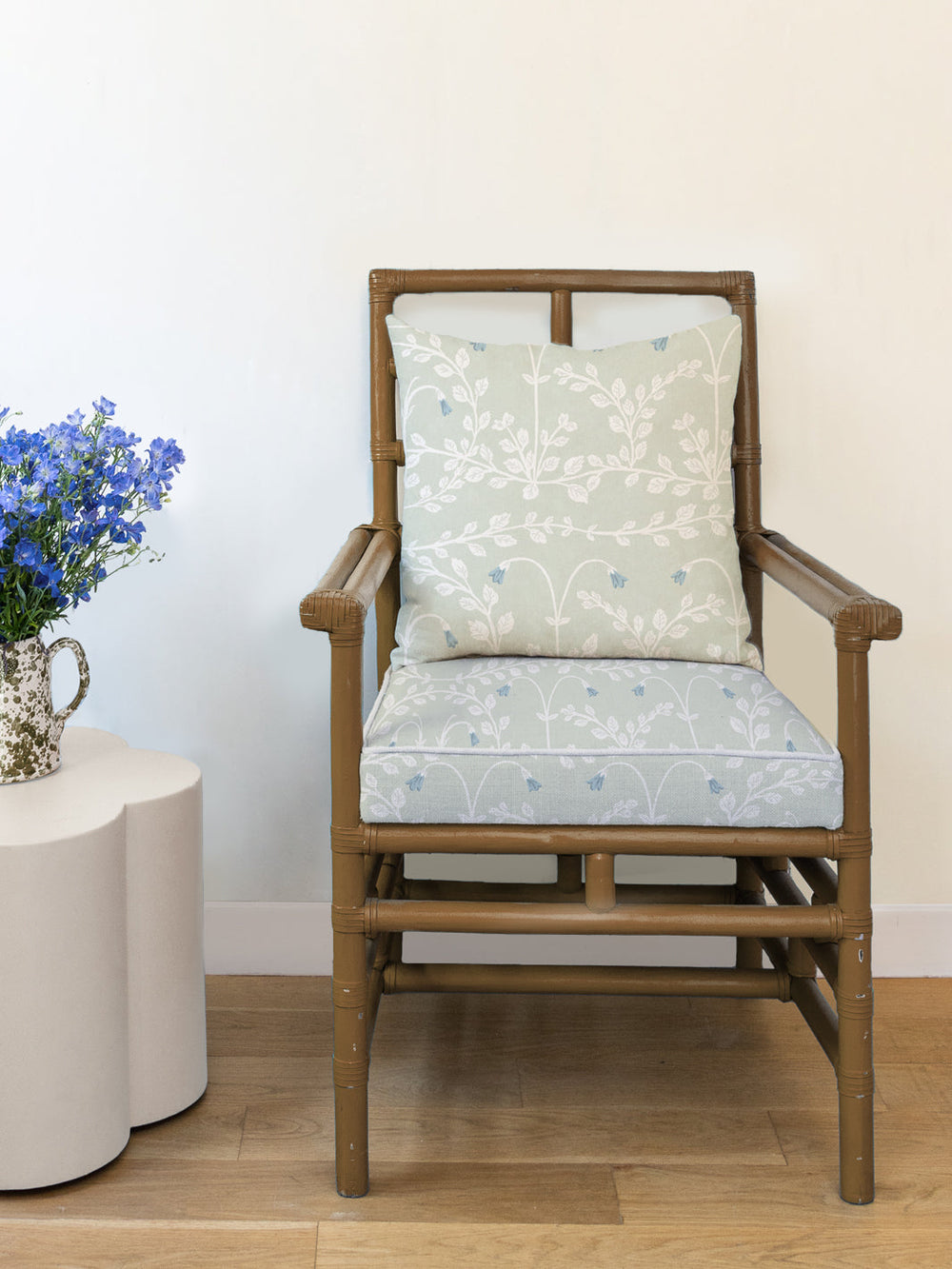 sassa linen fabric by sjp mineral blue