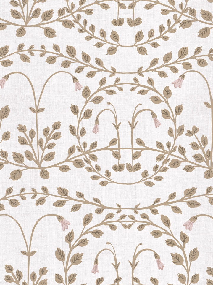 sassa linen fabric by sjp peach stone