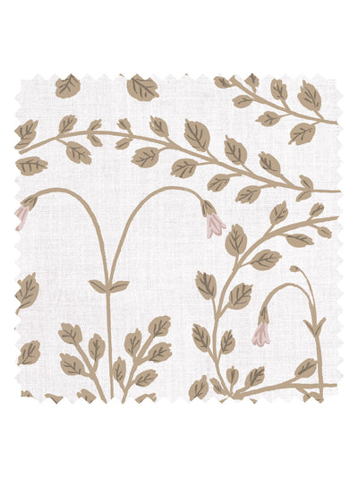 sassa linen fabric by sjp peach stone