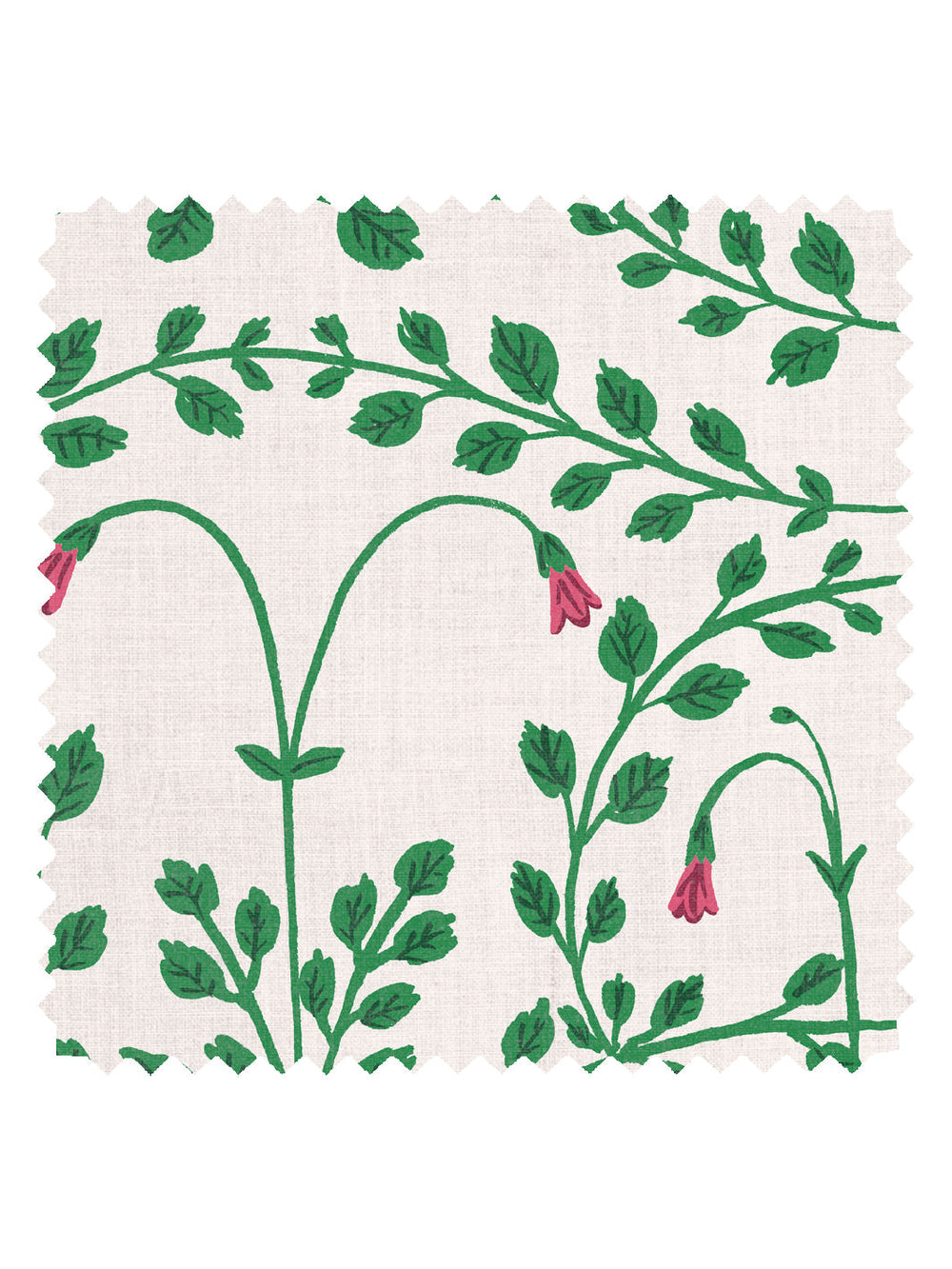 sassa linen fabric by sjp pink punch