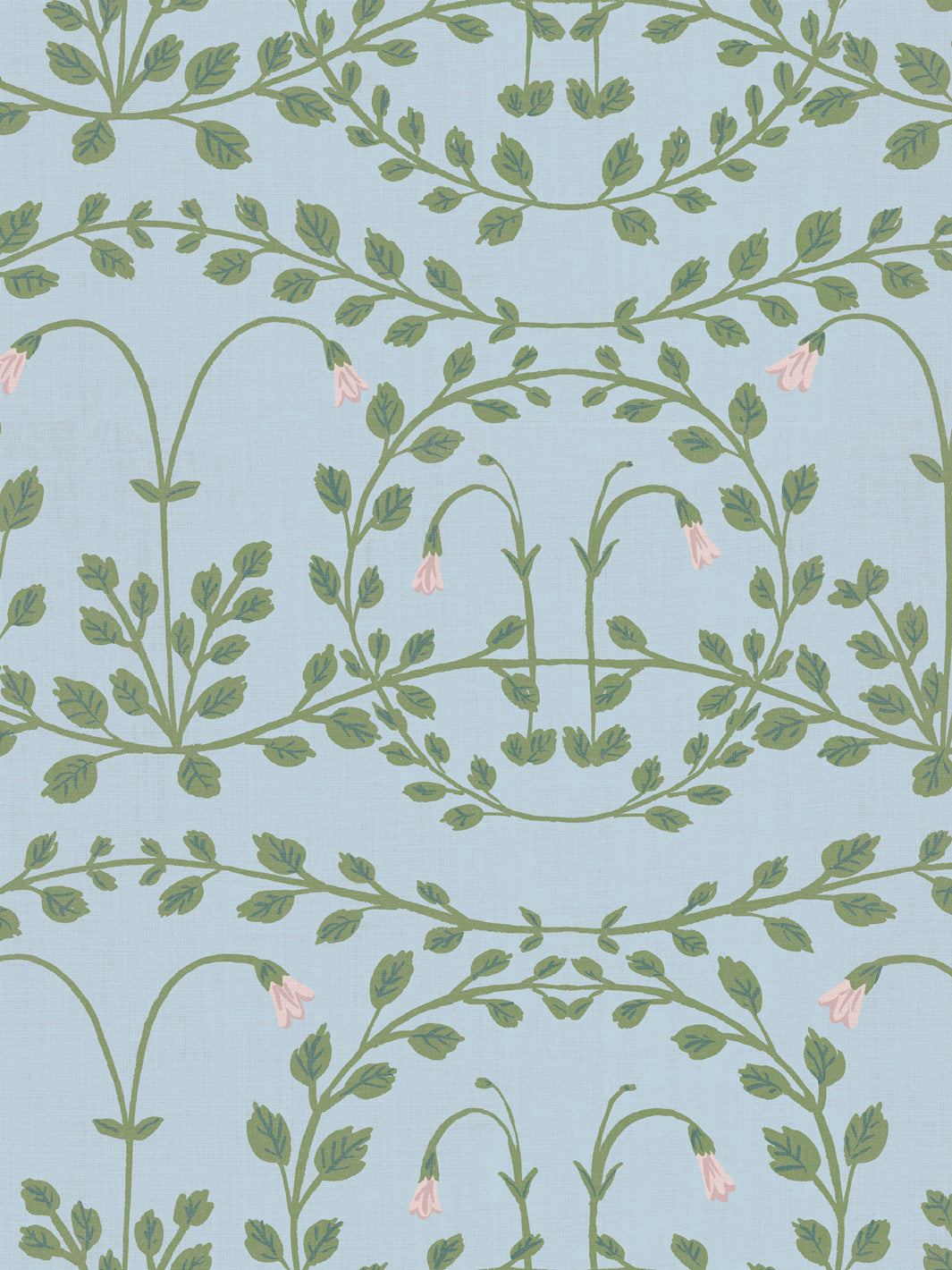 sassa linen fabric by sjp sky petal