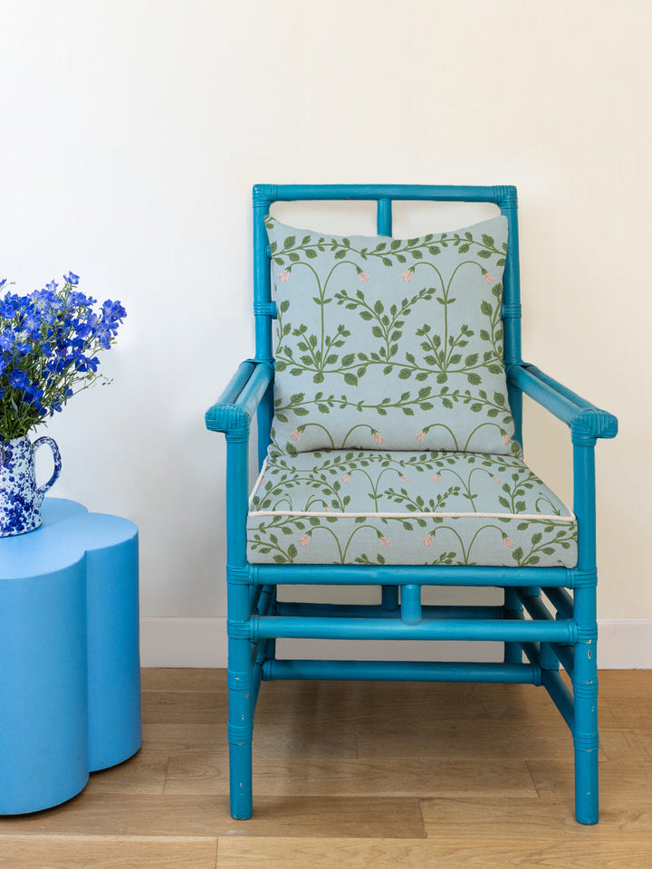 sassa linen fabric by sjp sky petal