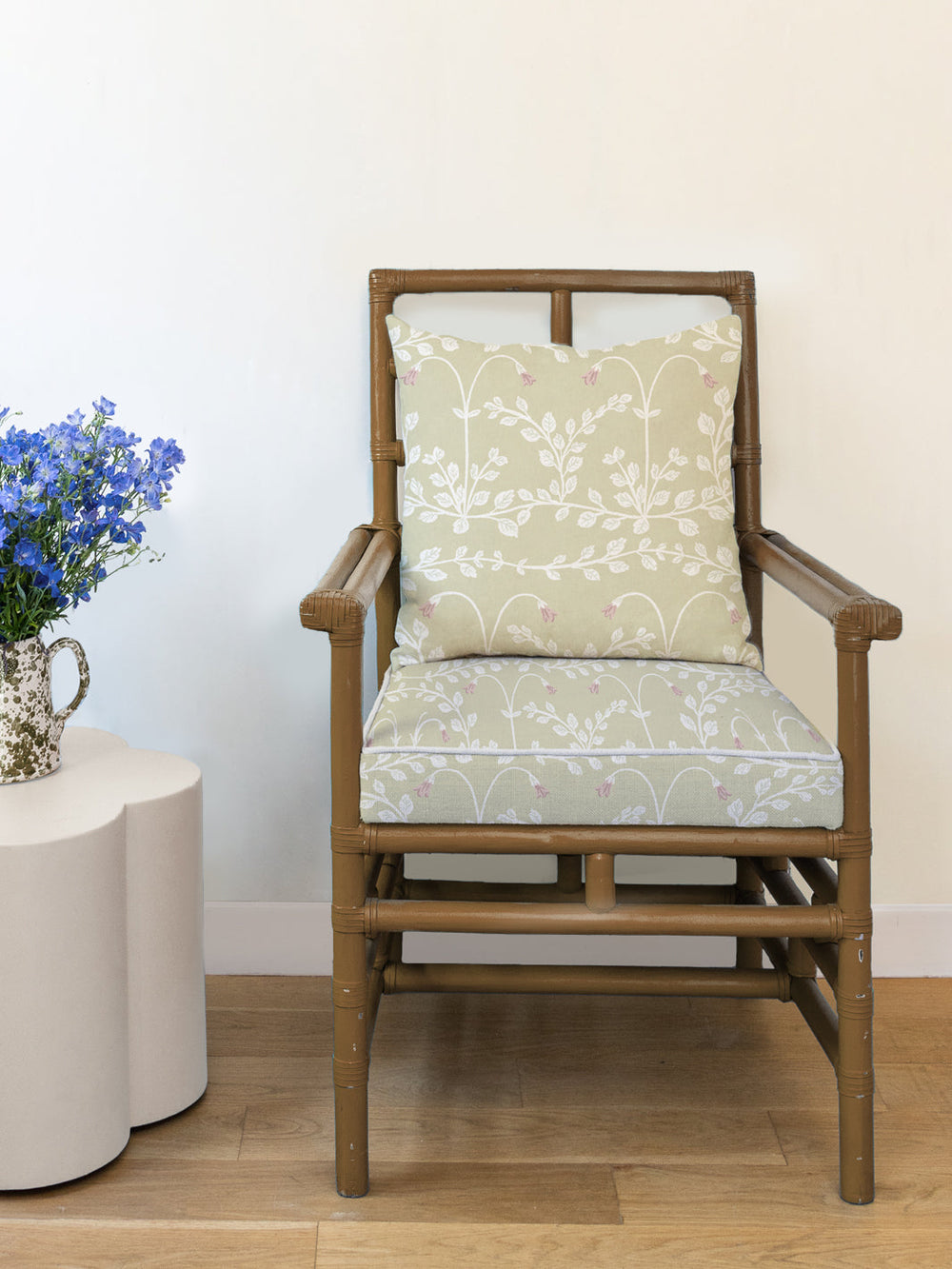 sassa linen fabric by sjp spring green