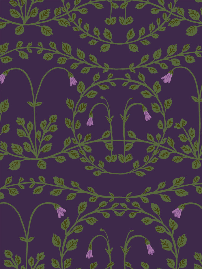 'Sassa' Wallpaper by Sarah Jessica Parker - Deep Currant