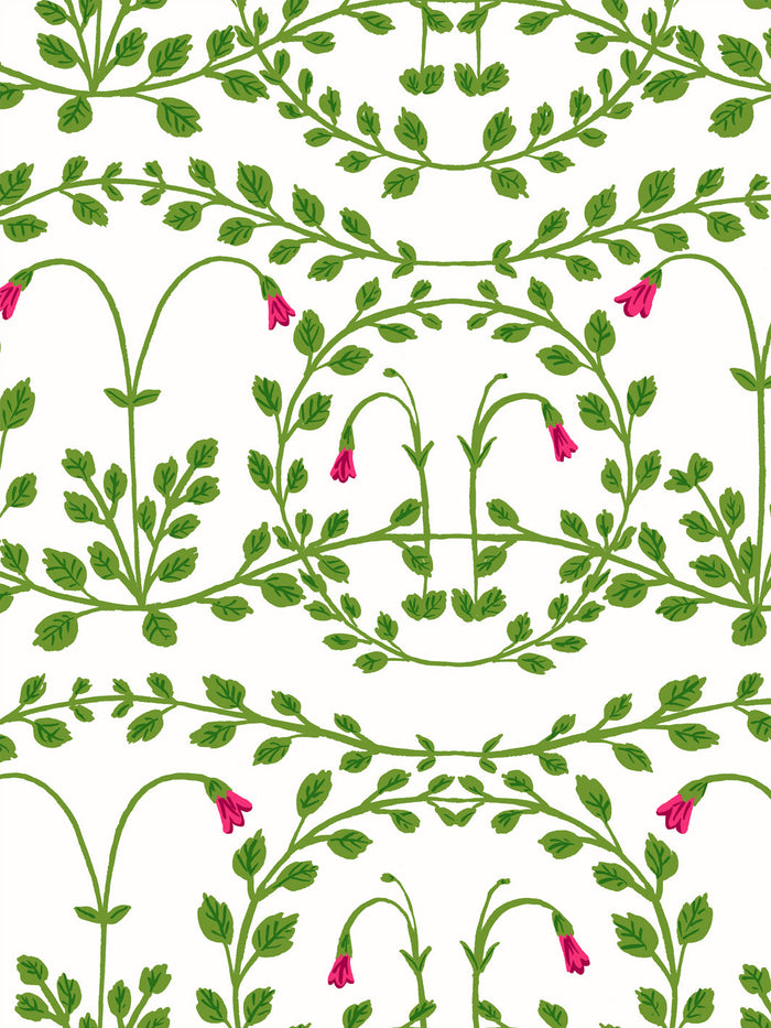 'Sassa' Wallpaper by Sarah Jessica Parker - Pink Punch