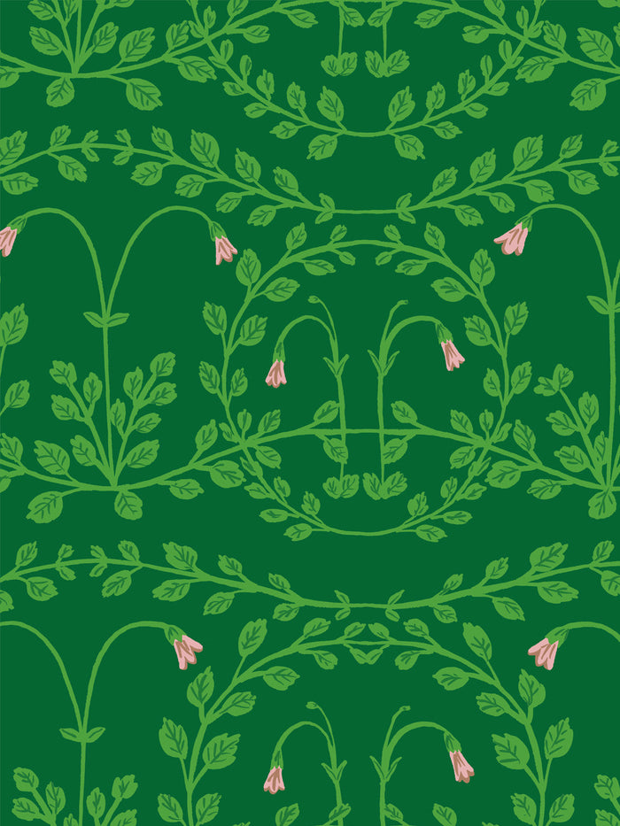 'Sassa' Wallpaper by Sarah Jessica Parker - Spruce Green