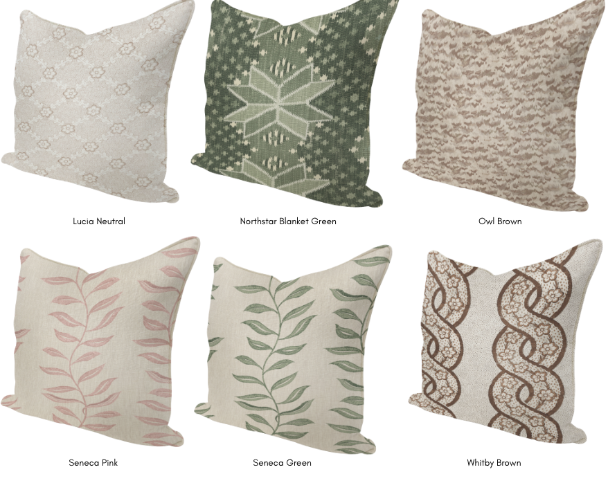 NTCA Pillow Assortment - 20" x 20"