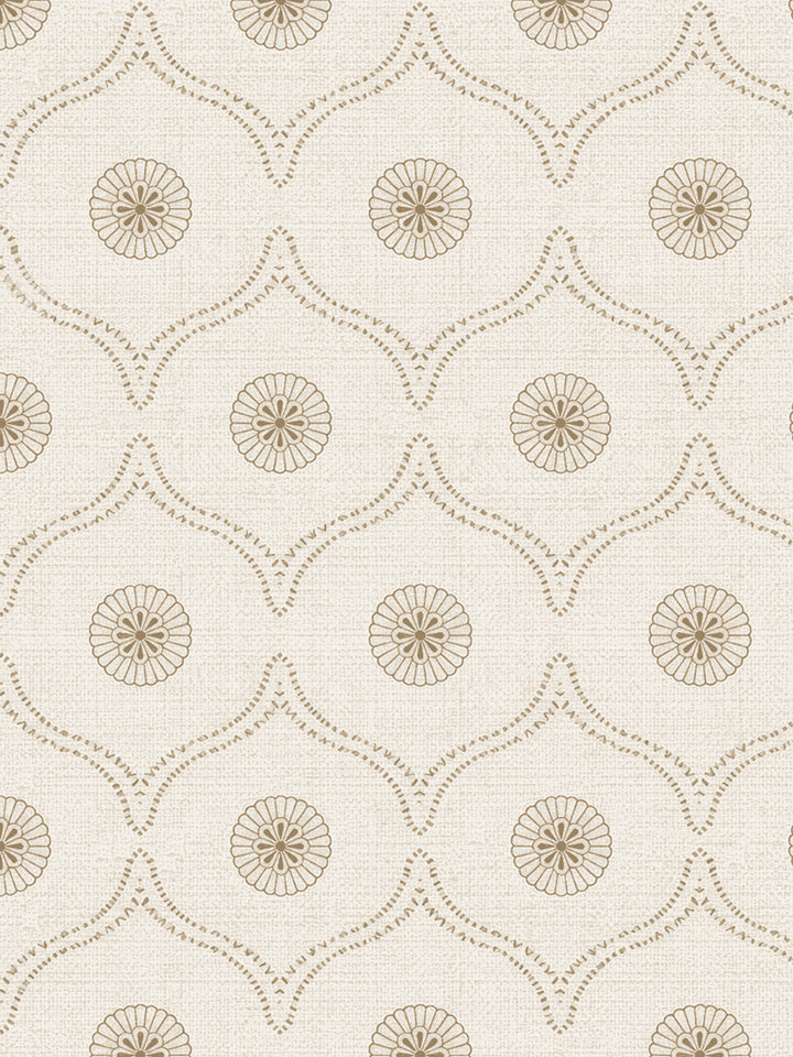 'Sea Biscuit' Wallpaper by Flint Wood & Hicks - Khaki