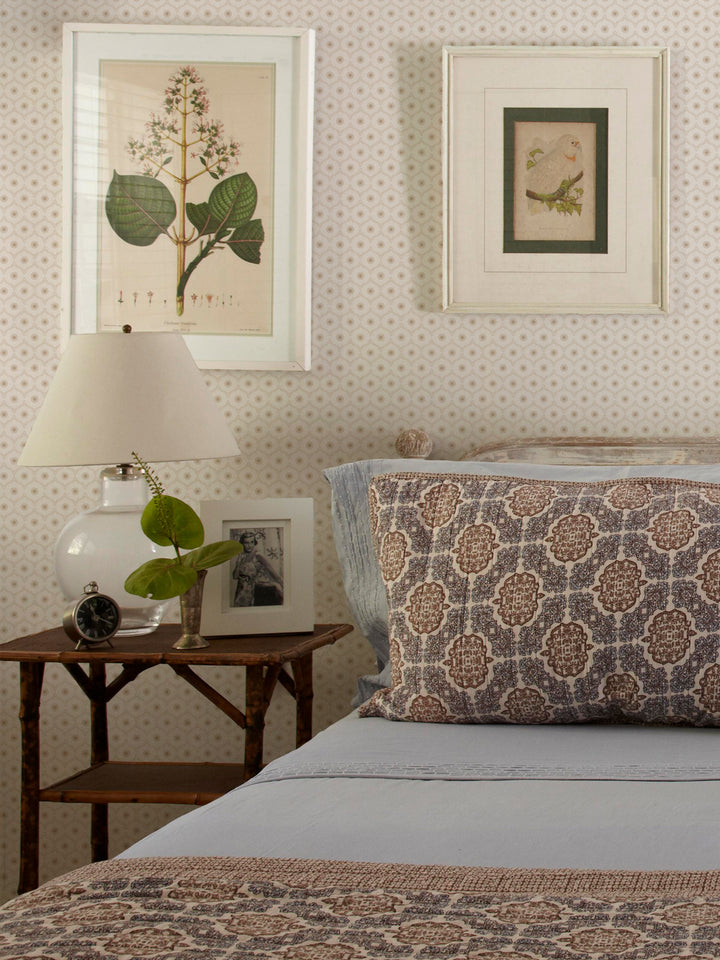 'Sea Biscuit' Wallpaper by Flint Wood & Hicks - Khaki