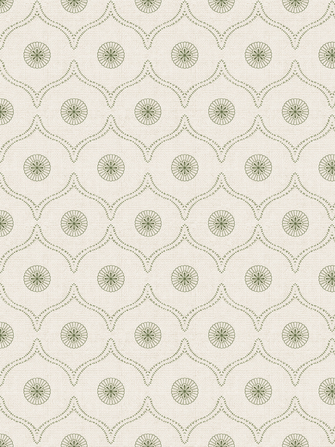 'Sea Biscuit' Wallpaper by Flint Wood & Hicks - Olive