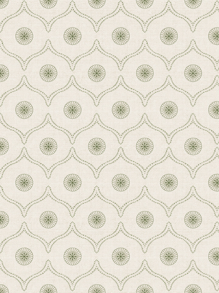 'Sea Biscuit' Wallpaper by Flint Wood & Hicks - Olive