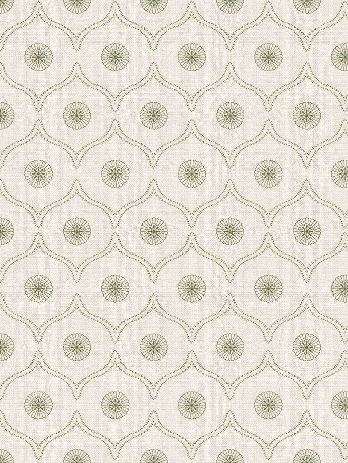'Sea Biscuit' Wallpaper by Flint Wood & Hicks - Olive