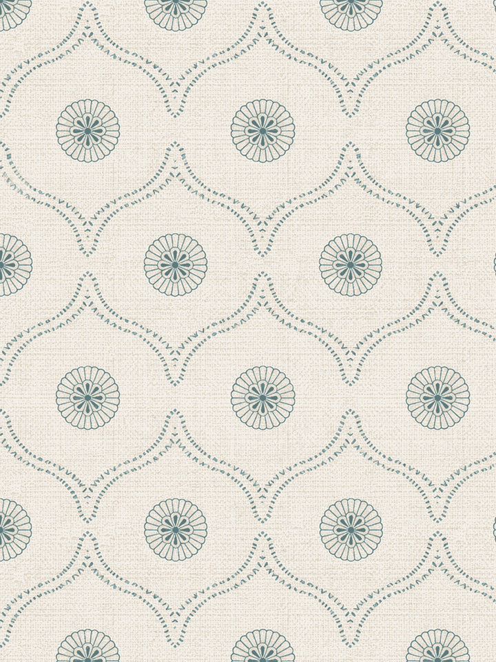 'Sea Biscuit' Wallpaper by Flint Wood & Hicks - Seafoam