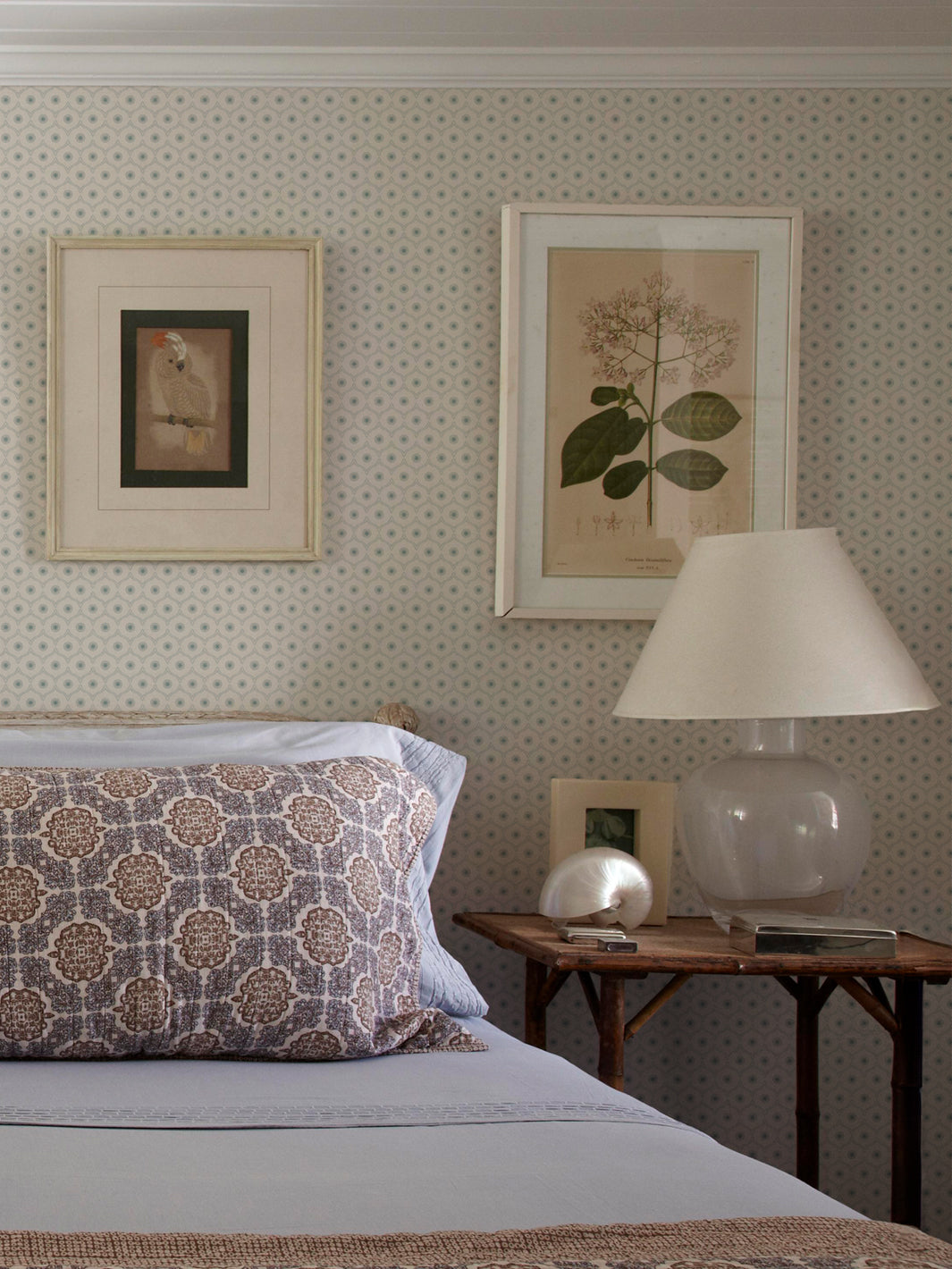 'Sea Biscuit' Wallpaper by Flint Wood & Hicks - Seafoam