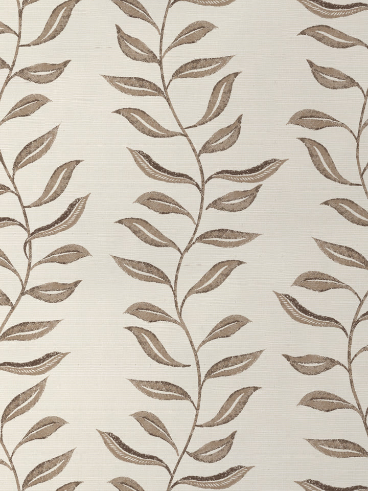 seneca grasscloth wallpaper by nathan turner brown