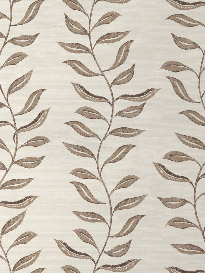 seneca grasscloth wallpaper by nathan turner brown