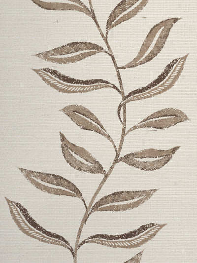 seneca grasscloth wallpaper by nathan turner brown