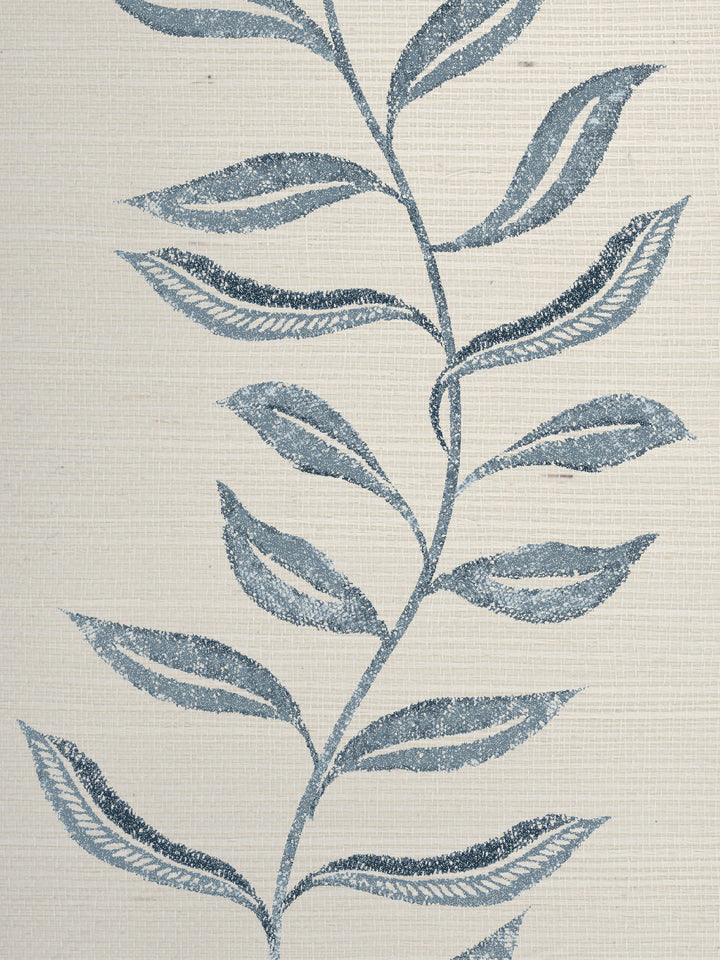 seneca grasscloth wallpaper by nathan turner darker blue