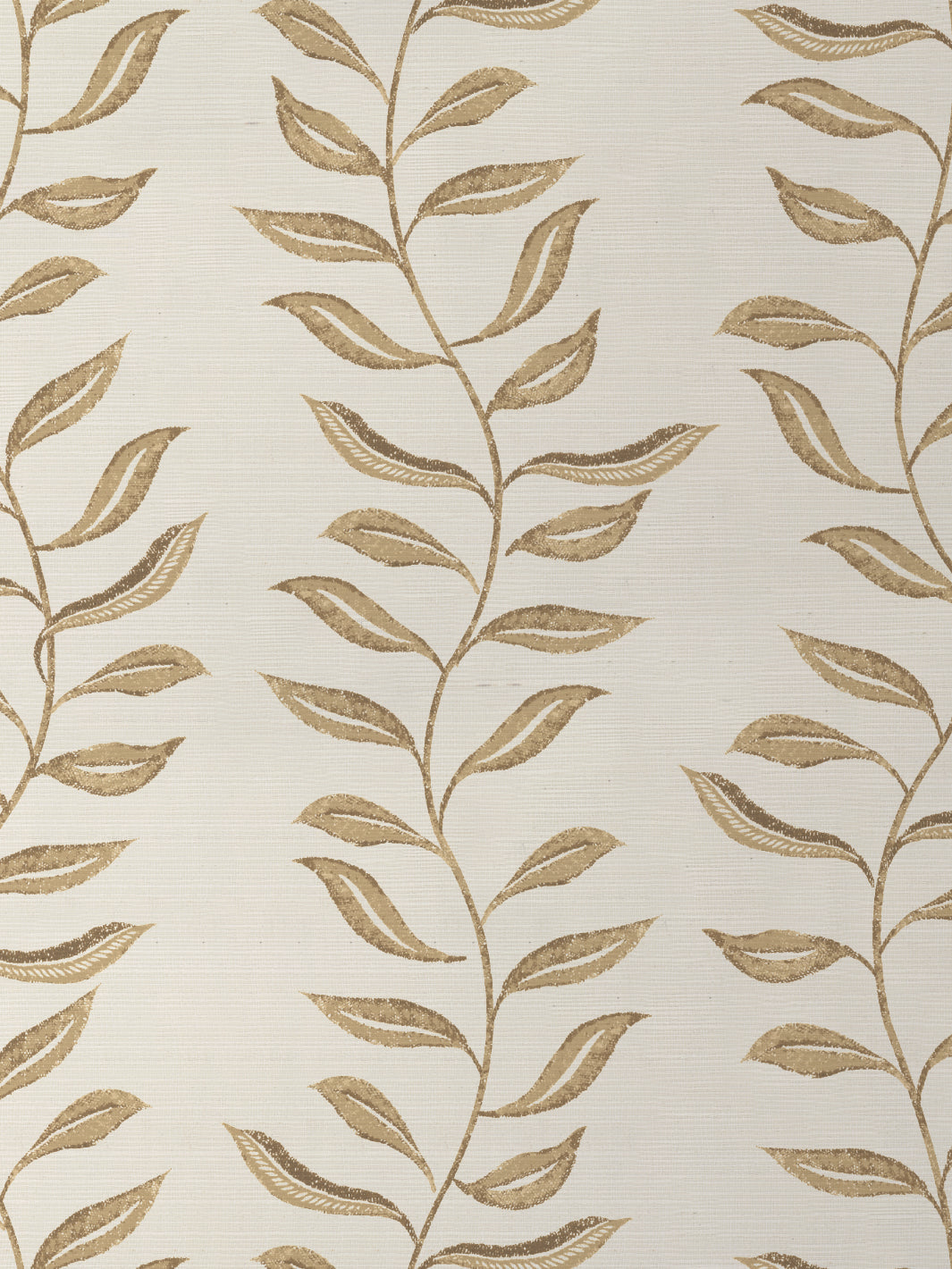 'Seneca' Grasscloth Wallpaper by Nathan Turner - Gold