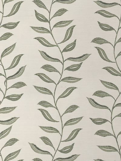 'Seneca' Grasscloth Wallpaper by Nathan Turner - Green