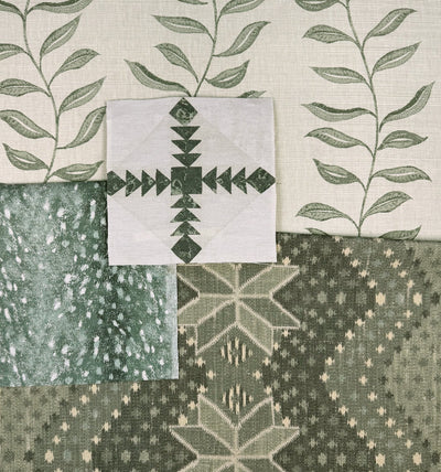 'Seneca' Grasscloth Wallpaper by Nathan Turner - Green