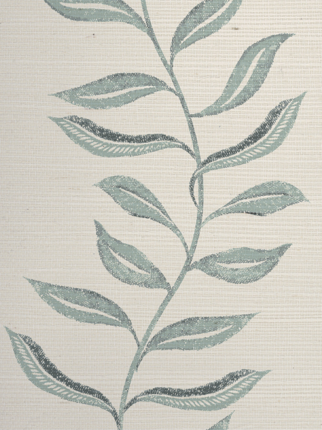 'Seneca' Grasscloth Wallpaper by Nathan Turner - Seafoam