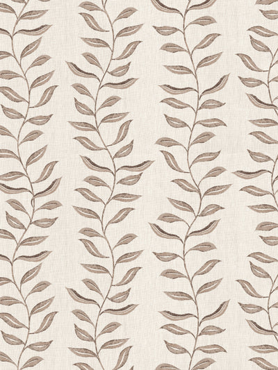 'Seneca' Linen Fabric by Nathan Turner - Brown
