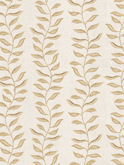 'Seneca' Linen Fabric by Nathan Turner - Gold
