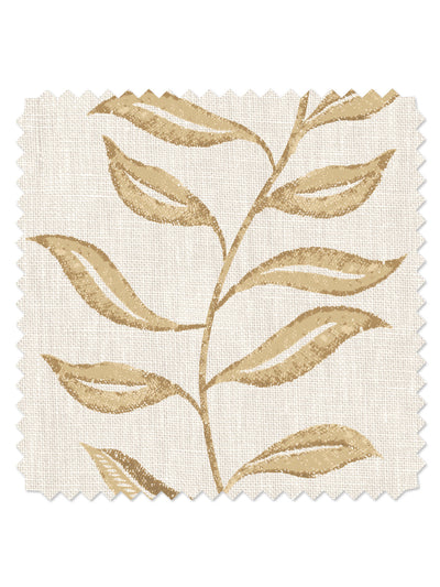 'Seneca' Linen Fabric by Nathan Turner - Gold
