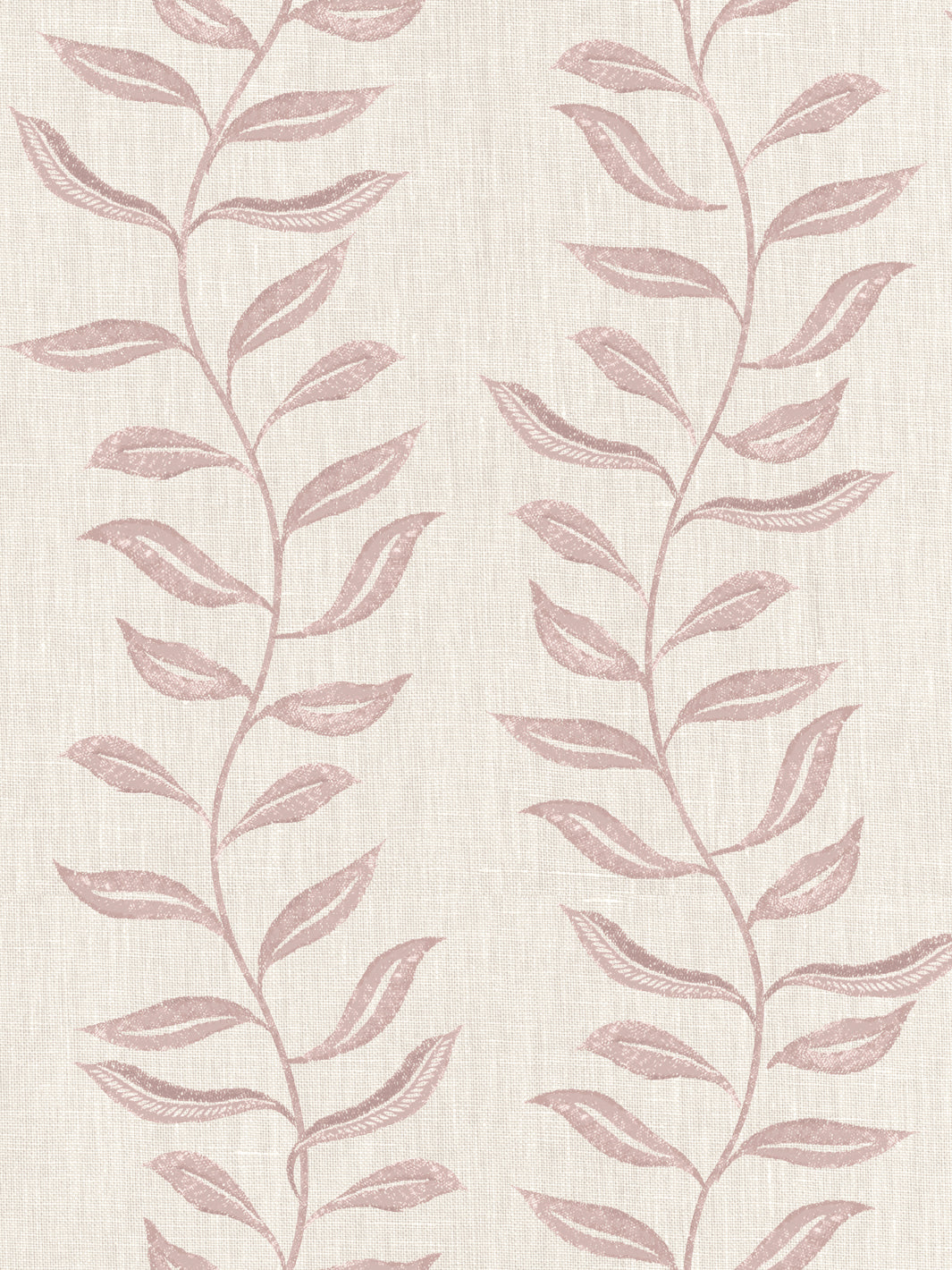 'Seneca' Linen Fabric by Nathan Turner - Pink
