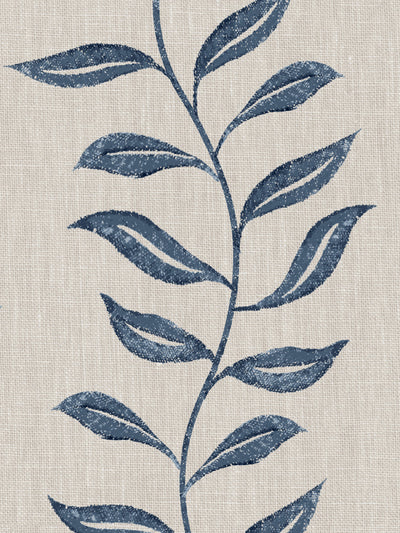 'Seneca' Wallpaper by Nathan Turner - Darker Blue