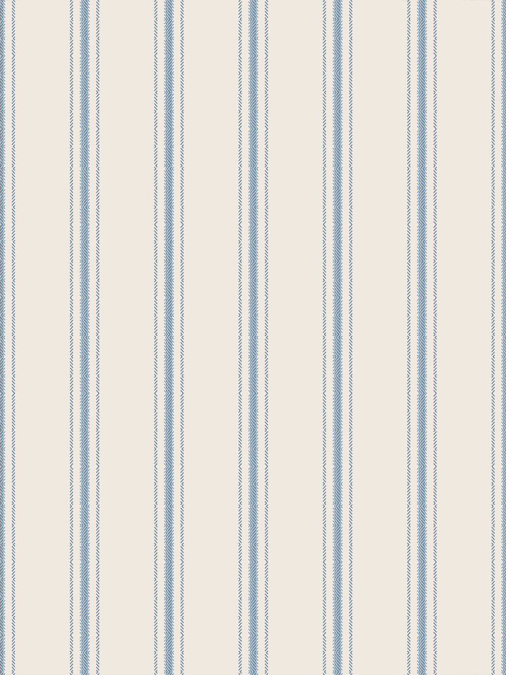 'Snake Trails' Wallpaper by Flint Wood & Hicks - Blue