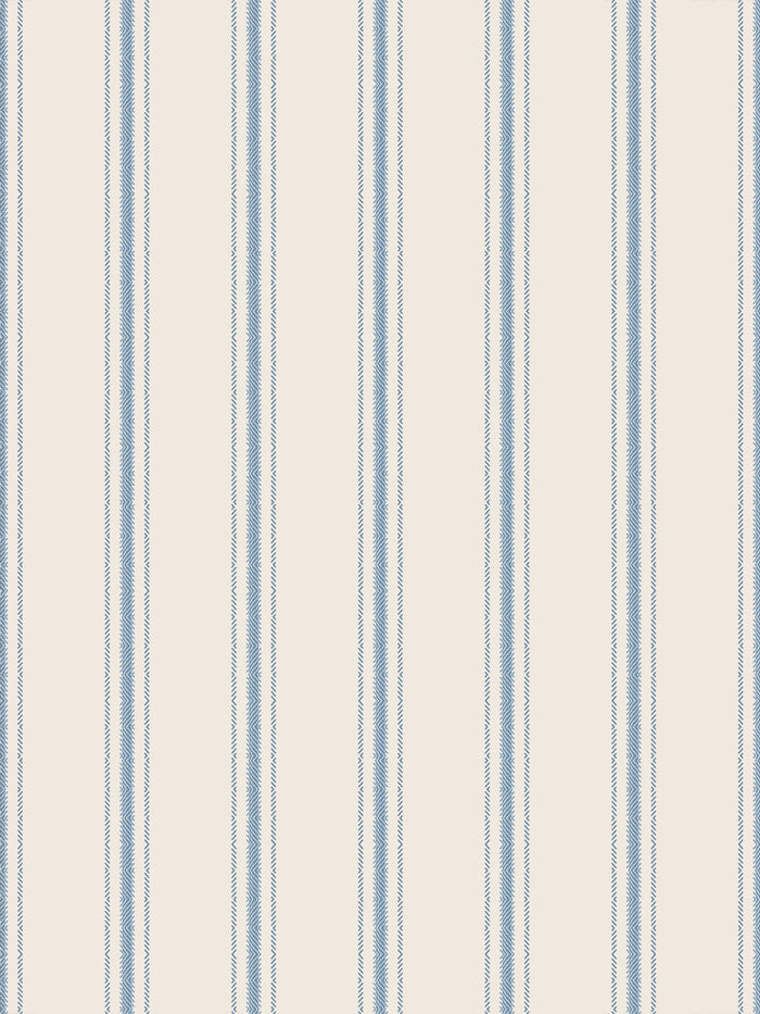 'Snake Trails' Wallpaper by Flint Wood & Hicks - Blue