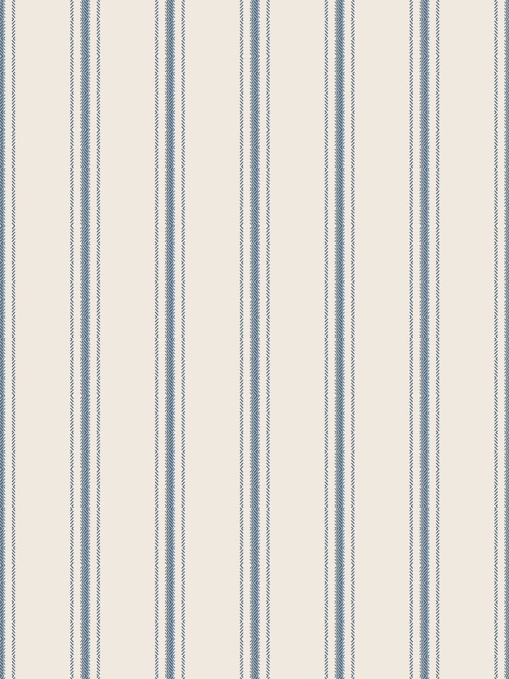 'Snake Trails' Wallpaper by Flint Wood & Hicks - Dark Navy
