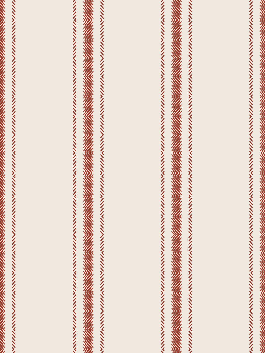 'Snake Trails' Wallpaper by Flint Wood & Hicks - Dark Red