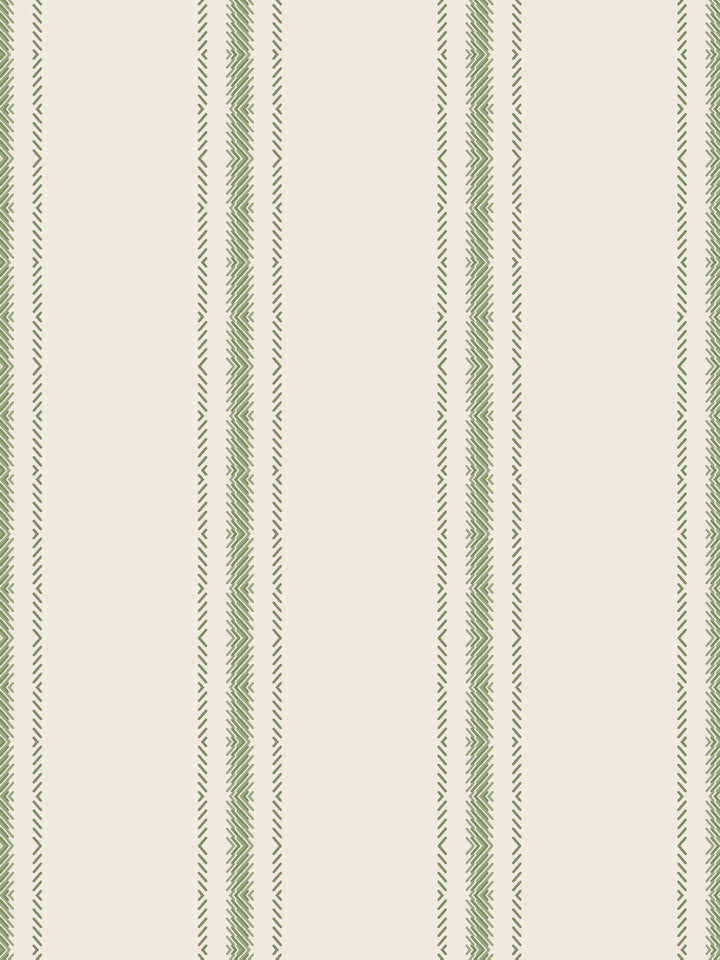 'Snake Trails' Wallpaper by Flint Wood & Hicks - Green