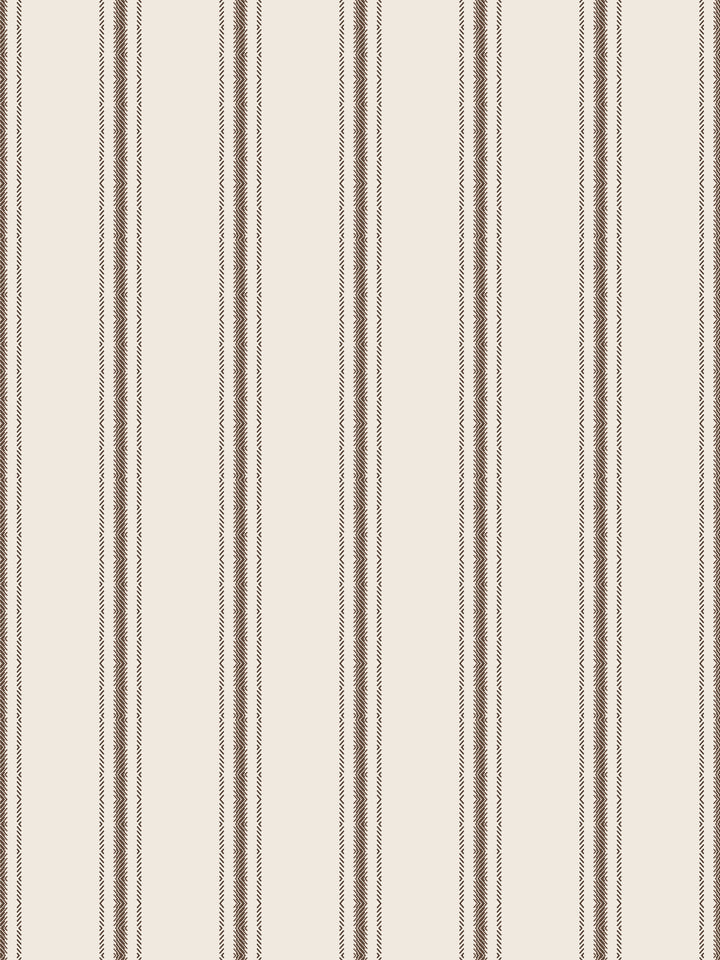 'Snake Trails' Wallpaper by Flint Wood & Hicks - Mahogany Brown