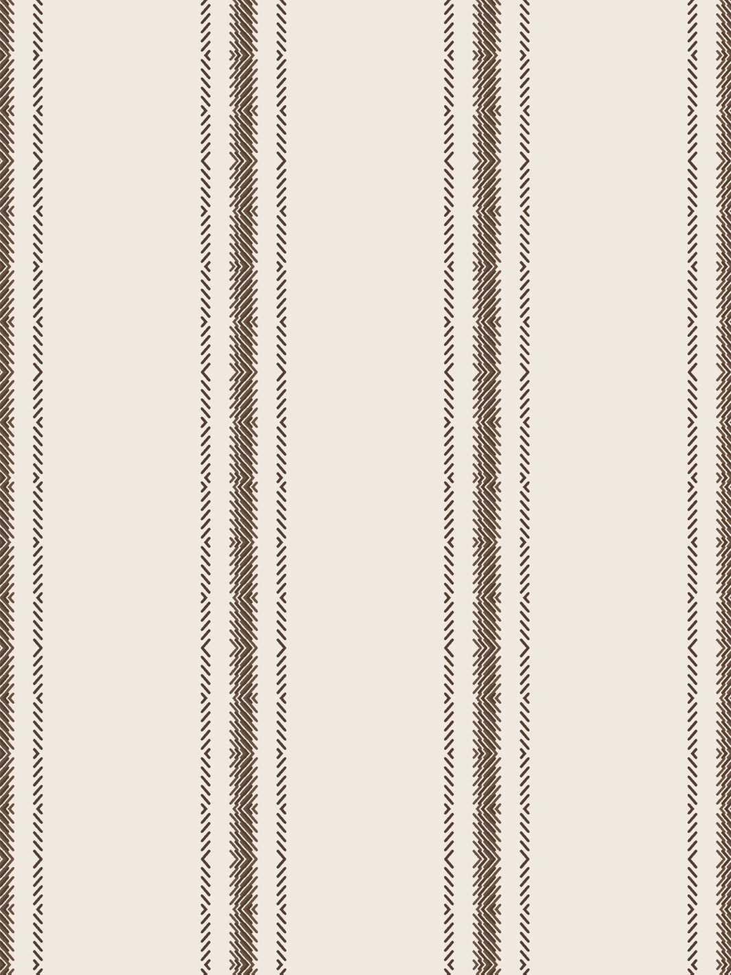 'Snake Trails' Wallpaper by Flint Wood & Hicks - Mahogany Brown