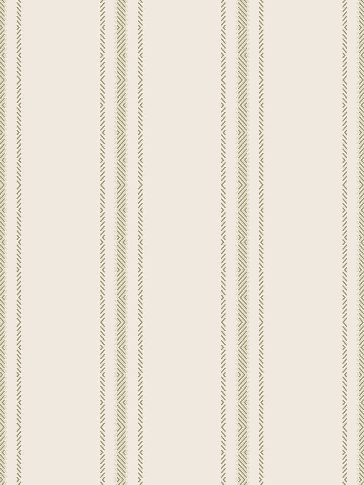 'Snake Trails' Wallpaper by Flint Wood & Hicks - Mid Olive