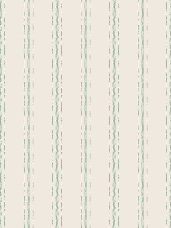 'Snake Trails' Wallpaper by Flint Wood & Hicks - Minty Green