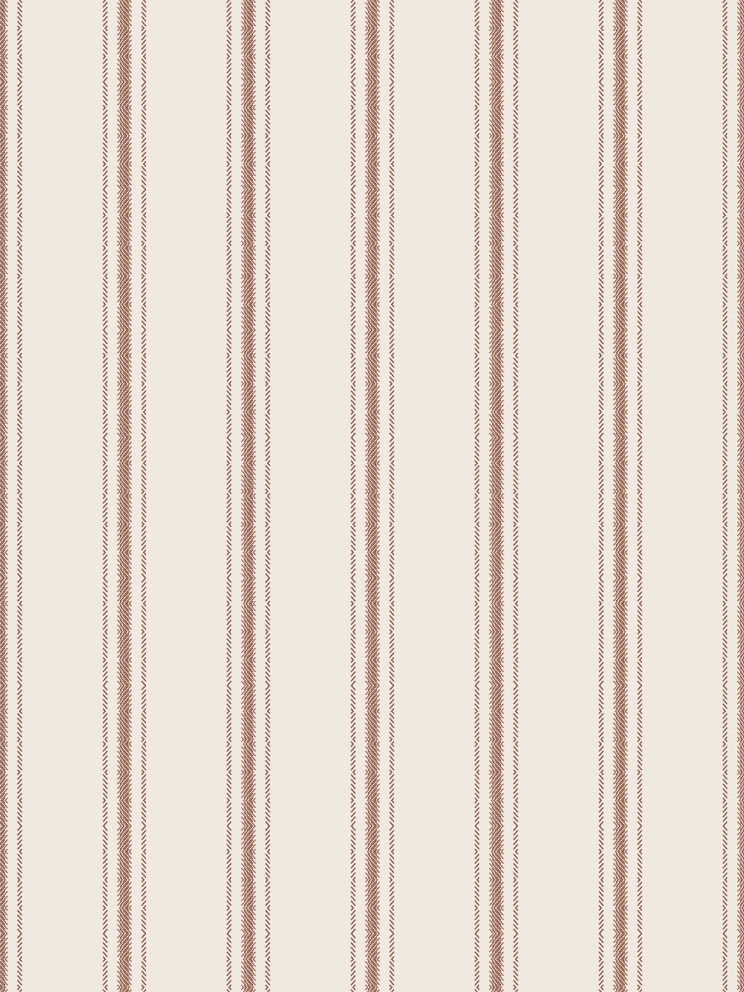 'Snake Trails' Wallpaper by Flint Wood & Hicks - Red Brown